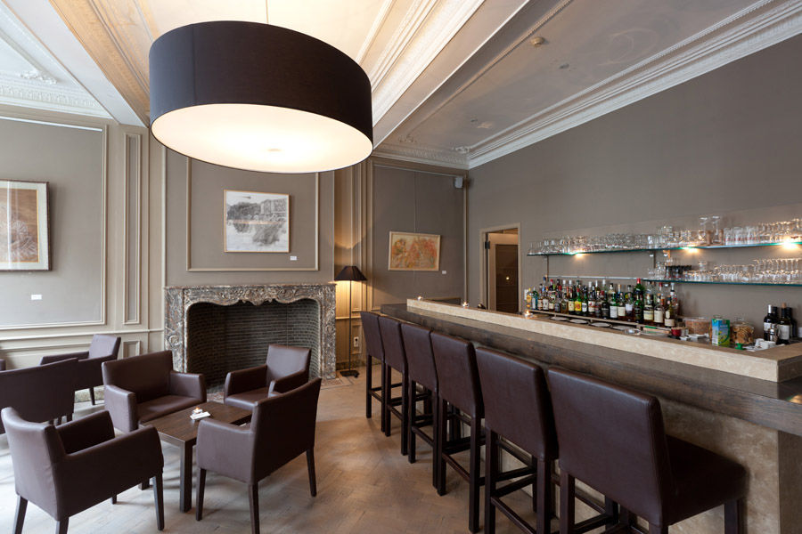 Hotel De Flandre Gent Restoran fotoğraf